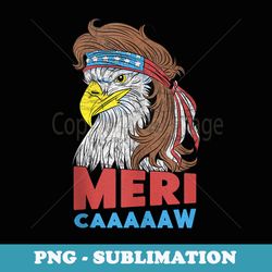meri-caaaaaw - eagle mullet 4th of july usa american flag
