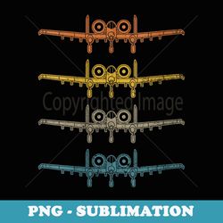 s retro a10 thunderbolt warthog schematic vintage a-10 lover - stylish sublimation digital download