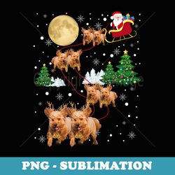 goldendoodle dog tree christmas er xmas pet dogs s - instant sublimation digital download