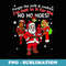 I Do It For The Hos Santa Funny Inappropriate Christmas Men - Sublimation PNG File
