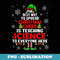 The Best Way To Spread Xmas Cheer Is Teaching Science Elf - PNG Sublimation Digital Download