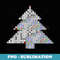 Minesweeper Christmas tree Xmas - Professional Sublimation Digital Download