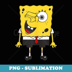 spongebob squarepants wink bob - sublimation png file