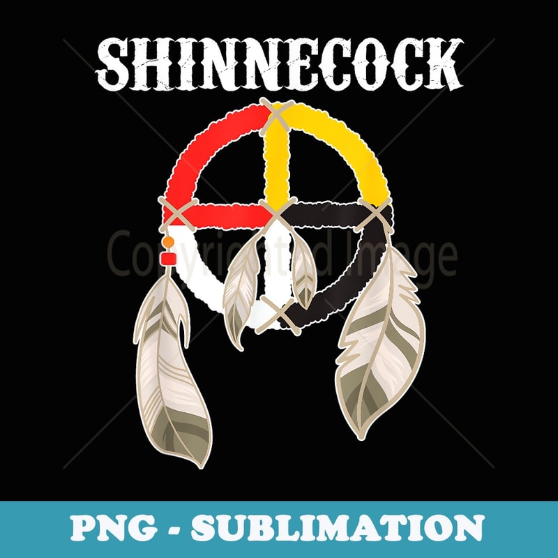 Shinnecock Indian Tribe Native American Medicine Wheel - High-Resolution PNG Sublimation File