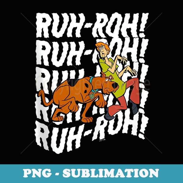Scooby-Doo Halloween Vintage Shaggy & Scooby Creep Ruh-Roh! | Inspire ...