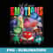 Disney Pixar Inside Out 2 Feel All Your Emotions Vintage - Modern Sublimation PNG File