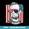 America USA Abe Lincoln 4th of July Men Boys - Aesthetic Sublimation Digital File