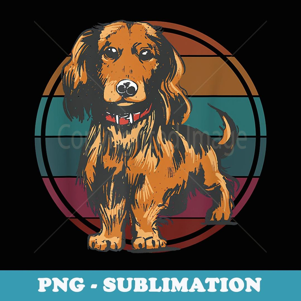 Vintage Dachshund - Premium Sublimation Digital Download