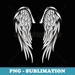 angel wings feathers - premium png sublimation file