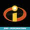 Disney Pixar Incredibles Logo - Stylish Sublimation Digital Download