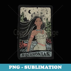 disney pocahontas portrait - aesthetic sublimation digital file