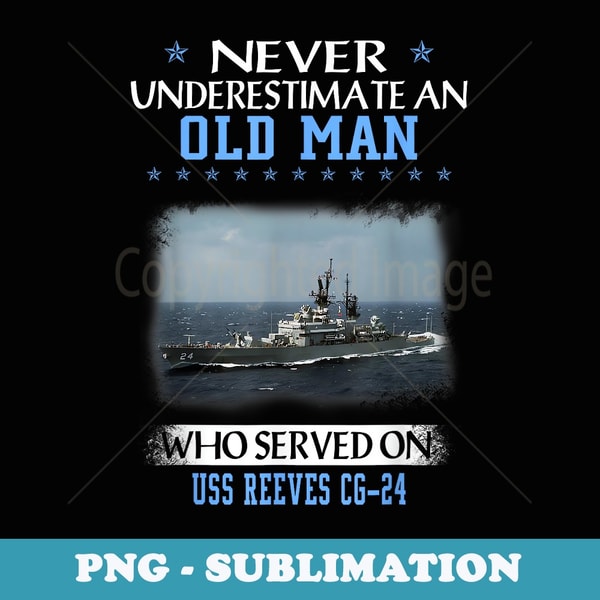 USS Reeves CG-24 Ticonderoga Class Cruiser Father Day - Prem | Inspire ...