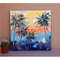 Palm Tree Painting Landscape Original Art Impasto Artwork Oil Canvas — копия.jpg
