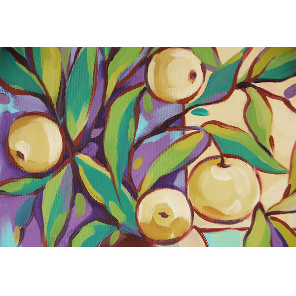 Apples Painting Fruit Original Art Still Life Artwork Kitchen Wall Art Decor — копия (5).jpg
