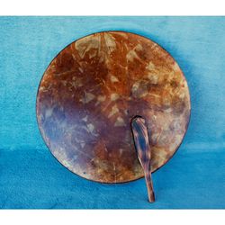 Shamanic Drum Handmade Musical Instrument Spiritual Practice Home Decor