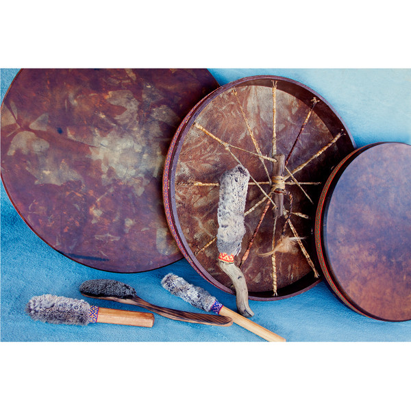 Shamanic Drum Handmade Musical Instrument Spiritual Practice Home Decor — копия (11).jpg
