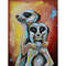 Meerkats Painting Animal Original Art African Artwork Oil Canvas — копия (2).jpg