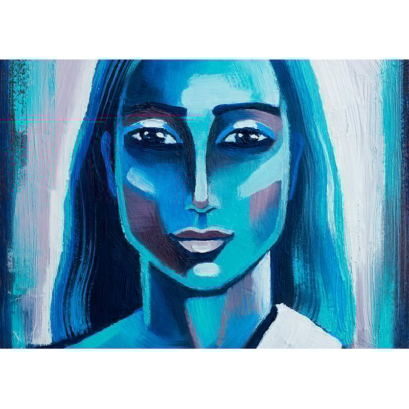 Mahavatar Babaji Painting Kriya Yoga Original Art Meditation Artwork Spiritual Wall Art 5