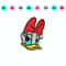 Daisy Duck Machine Embroidey Designs 4 Sizes INSTANT DOWNLOAD 0