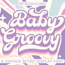baby groovy font