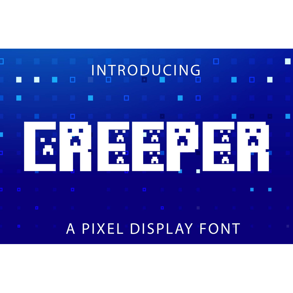 Creeper Font  Display Font 0