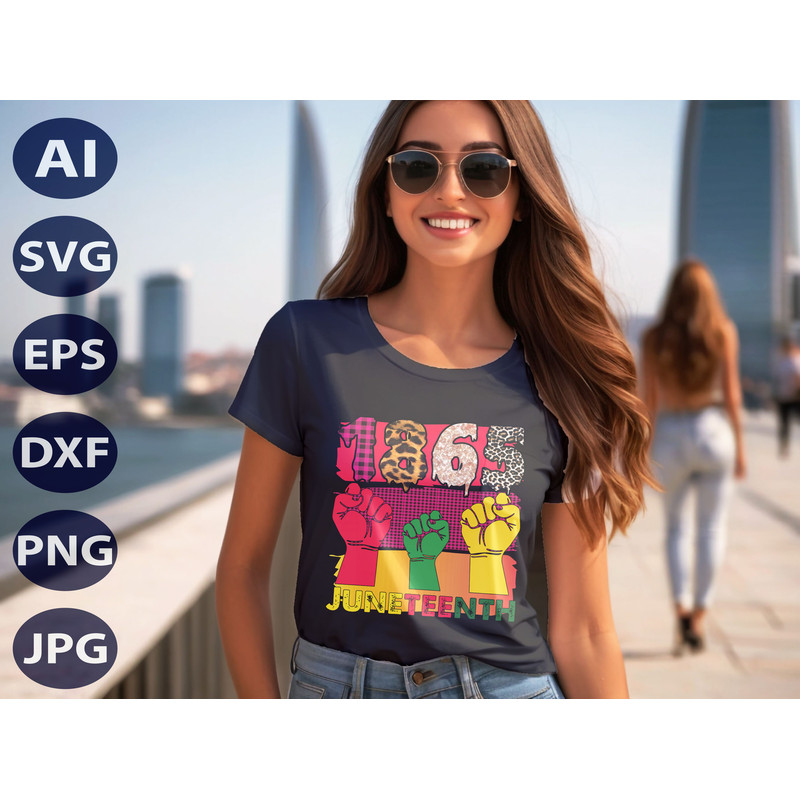 Juneteenth Tshirt Design Bundle SVG TShirt Design 0