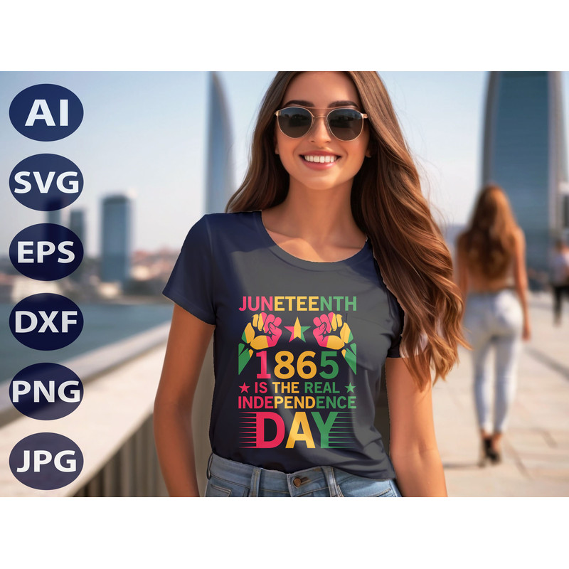 Juneteenth Tshirt Design Bundle SVGAIEPS TShirt Design 0
