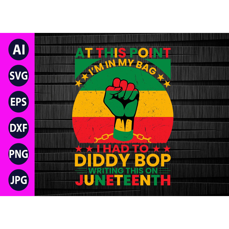 Juneteenth Tshirt Design Bundle SVGAIEPS Dxf TShirt Designs 2