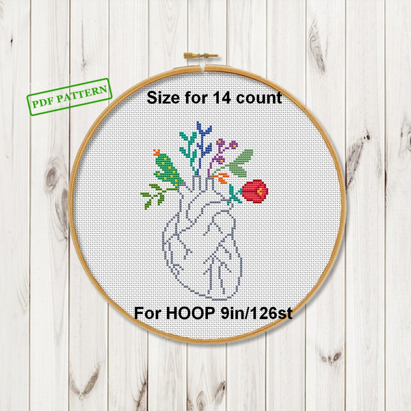 anatomical flower heart cross stitch pdf patterm.jpg