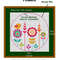 Cross Stitch Flowers Pattern Hoop Art Cross Stitch Bird On Flower 1