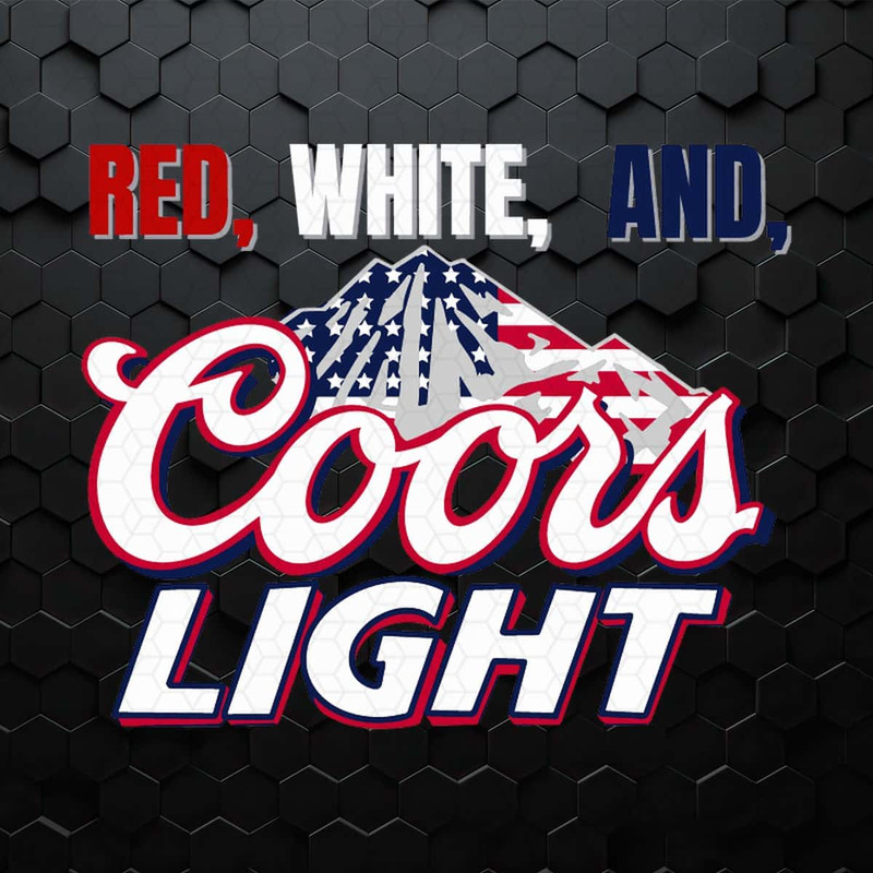 Red White And Coors Light US Mountain SVG.jpg