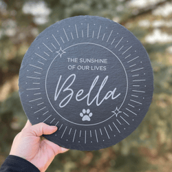 dog memorial garden stone, pet memorial gift, in memory, dog pet loss, bereavement gift, dog headstone, cat memorial