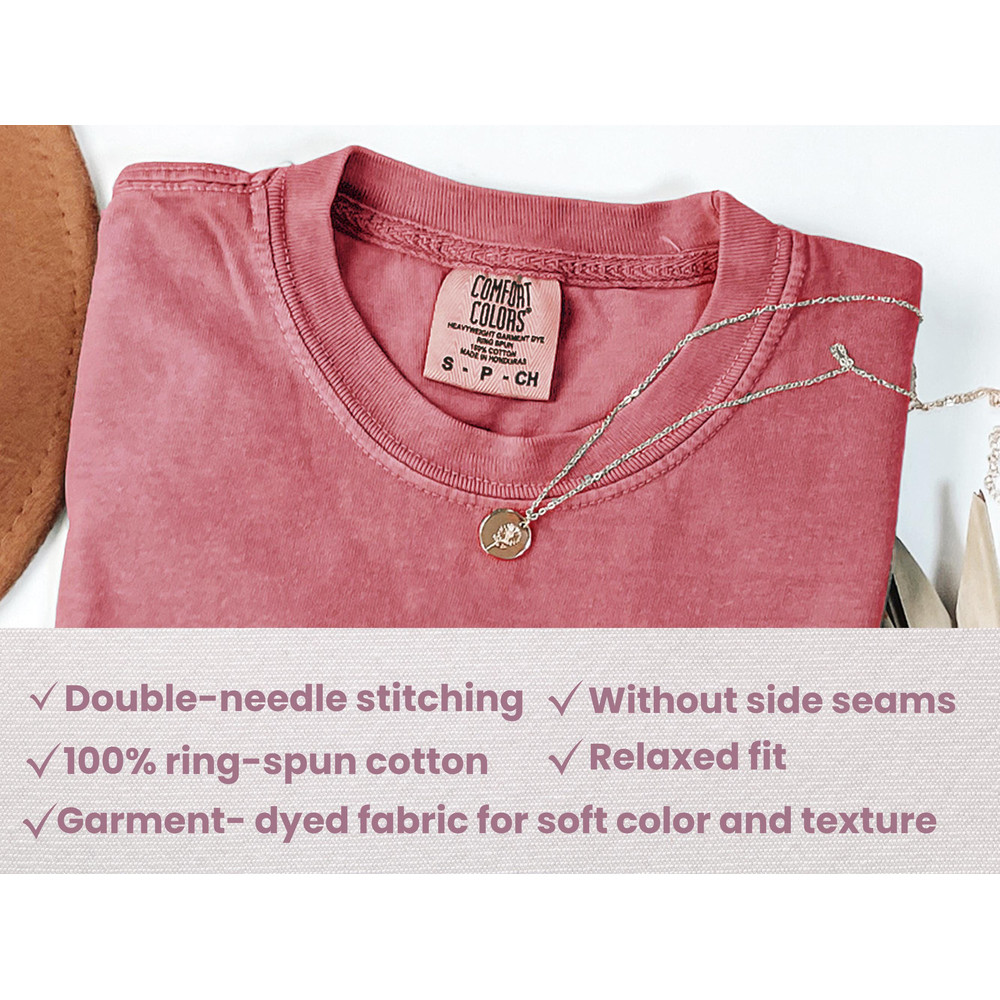 Bible Verse Comfort Colors Shirt Cute Christian Shirt For Women 6