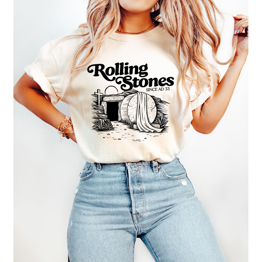 Rolling Stones Shirt Easter Jesus Shirt Christian Easter Shirt He Is Risen T Shirt Bible Verse Shir 3