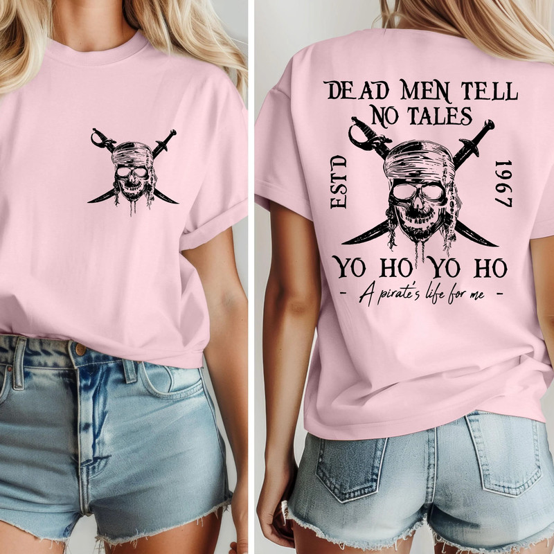Pirates Of The Caribbean Dead Men Tell No Tales Shirt Vintage Pirates Shirt Retro 90s Pirates Shirt 2