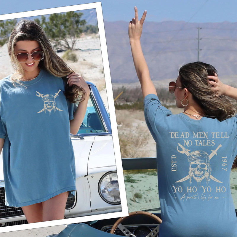 Pirates Of The Caribbean Dead Men Tell No Tales Shirt Vintage Pirates Shirt Retro 90s Pirates Shirt 4