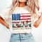 Retro America Land Of The Free Because Of The Brave Shirt 4th Of July Shirt Trendy America Wildflow 4