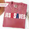 Jesus Saves USA Tshirt Christian Patriotic JesUSAves Shirt USA Jesus Tee 4th Of July Gift USA Red W 2