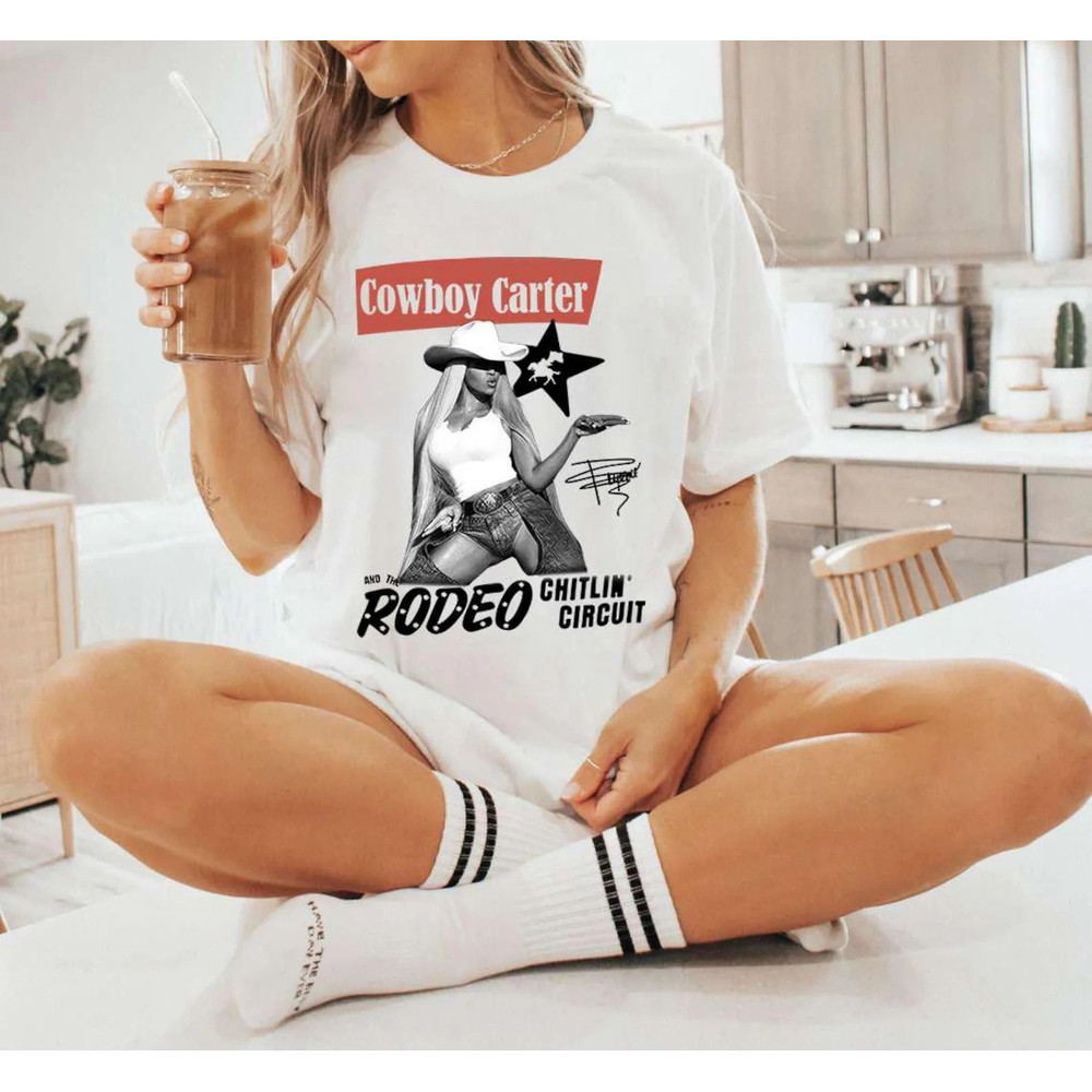 Beyonce Rodeo Chitlin Circuit Tour 2025 Merch Cowboy Carter Beyonce Tshirt Beyhive Music Tee Gift F 0