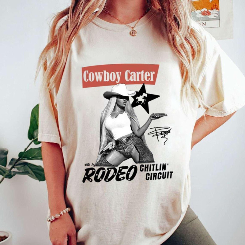 Beyonce Rodeo Chitlin Circuit Tour 2025 Merch Cowboy Carter Beyonce Tshirt Beyhive Music Tee Gift F 3