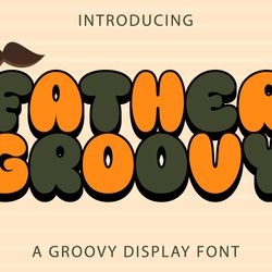 father groovy font