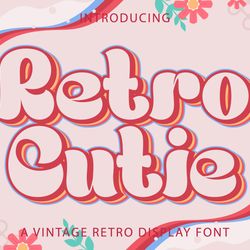 retro cutie font