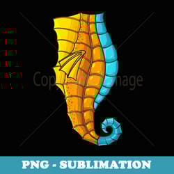 cool headless seahorse halloween costume funny lazy - signature sublimation png file