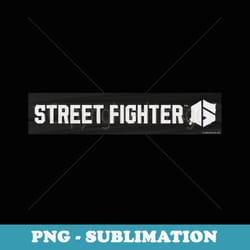 street fighter 6 logo - artistic sublimation digital file