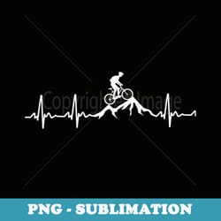mountain bike heartbeat funny mtb dirt bike - aesthetic sublimation digital file