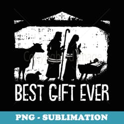 best ever christmas cool jesus nativity scene christian - trendy sublimation digital download