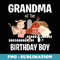 Grandma of The Birthday Boy Farm Animal Cow Pig Dog Farmer - PNG Transparent Sublimation File