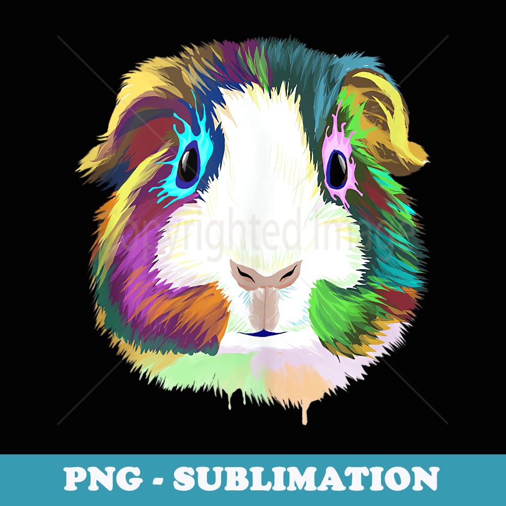 Guinea Pig - Unique Sublimation PNG Download