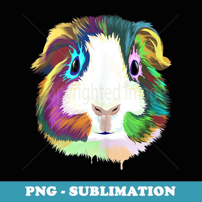 Guinea Pig - Unique Sublimation PNG Download