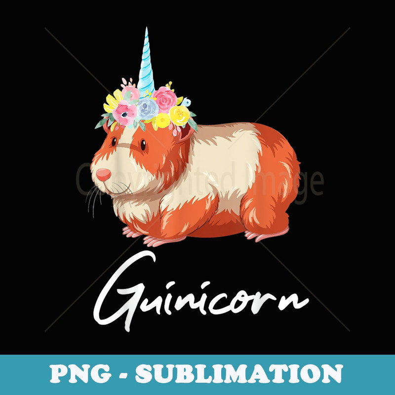 Guinicorn Guinea Pig Owner Cavy Lover - Exclusive Sublimation Digital File